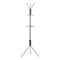 Monarch Specialties Coat Rack, Hall Tree, Free Standing, Hanging Bar, 6 Hooks, Entryway, 68"H, Bedroom, Metal, Grey I 2163 - alternate 1